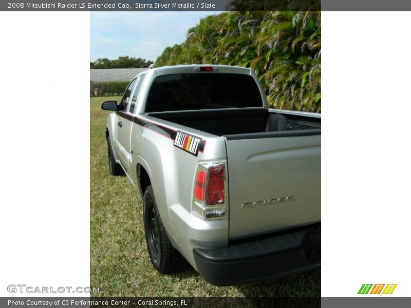 Sierra Silver Metallic / Slate 2008 Mitsubishi Raider LS Extended Cab
