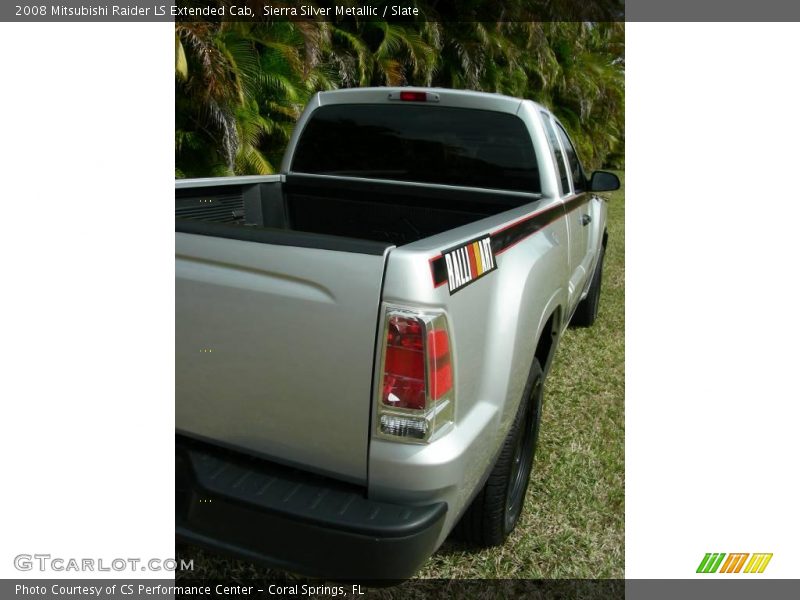 Sierra Silver Metallic / Slate 2008 Mitsubishi Raider LS Extended Cab