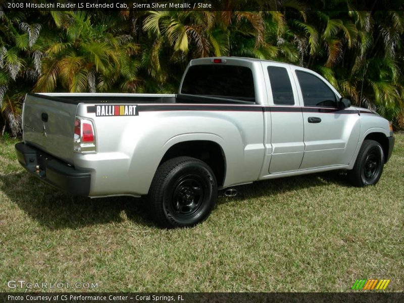 Sierra Silver Metallic / Slate 2008 Mitsubishi Raider LS Extended Cab
