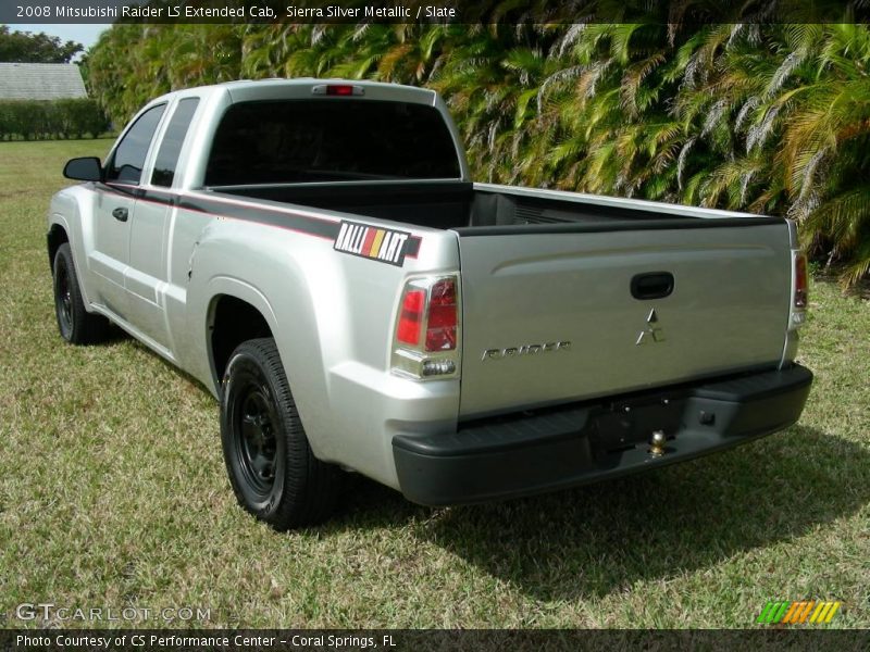 Sierra Silver Metallic / Slate 2008 Mitsubishi Raider LS Extended Cab