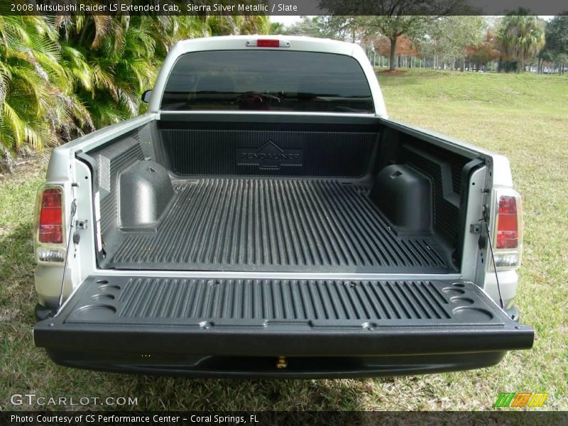 Sierra Silver Metallic / Slate 2008 Mitsubishi Raider LS Extended Cab