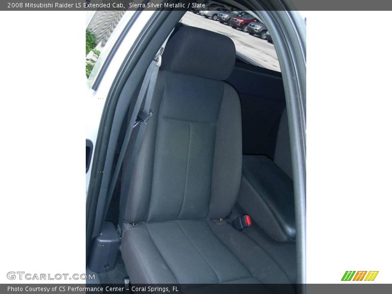 Sierra Silver Metallic / Slate 2008 Mitsubishi Raider LS Extended Cab
