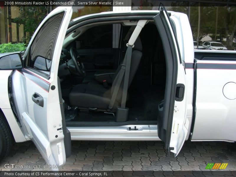 Sierra Silver Metallic / Slate 2008 Mitsubishi Raider LS Extended Cab