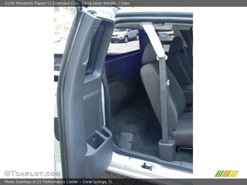 Sierra Silver Metallic / Slate 2008 Mitsubishi Raider LS Extended Cab