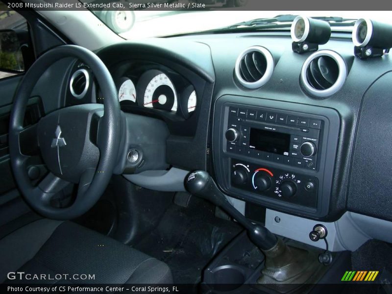 Sierra Silver Metallic / Slate 2008 Mitsubishi Raider LS Extended Cab
