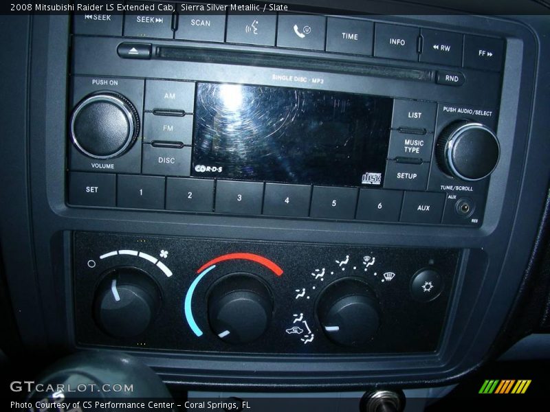Sierra Silver Metallic / Slate 2008 Mitsubishi Raider LS Extended Cab