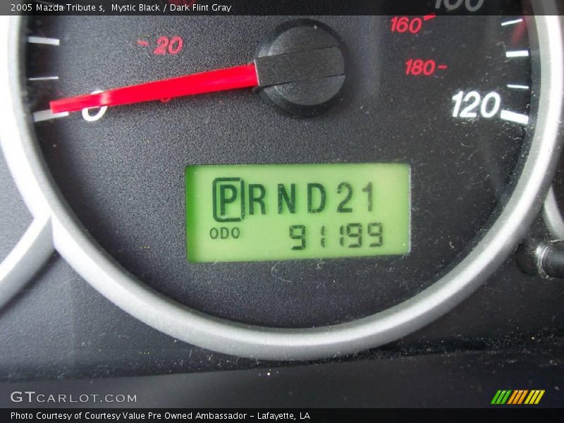 Mystic Black / Dark Flint Gray 2005 Mazda Tribute s