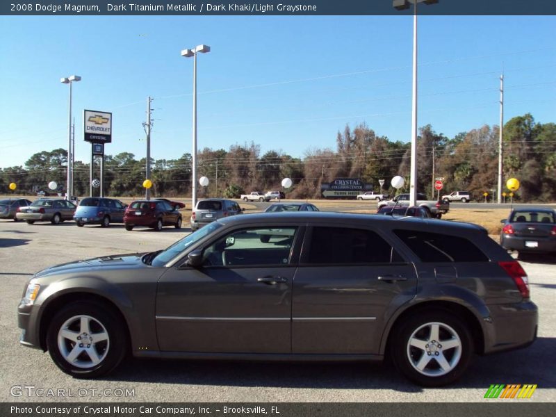 Dark Titanium Metallic / Dark Khaki/Light Graystone 2008 Dodge Magnum