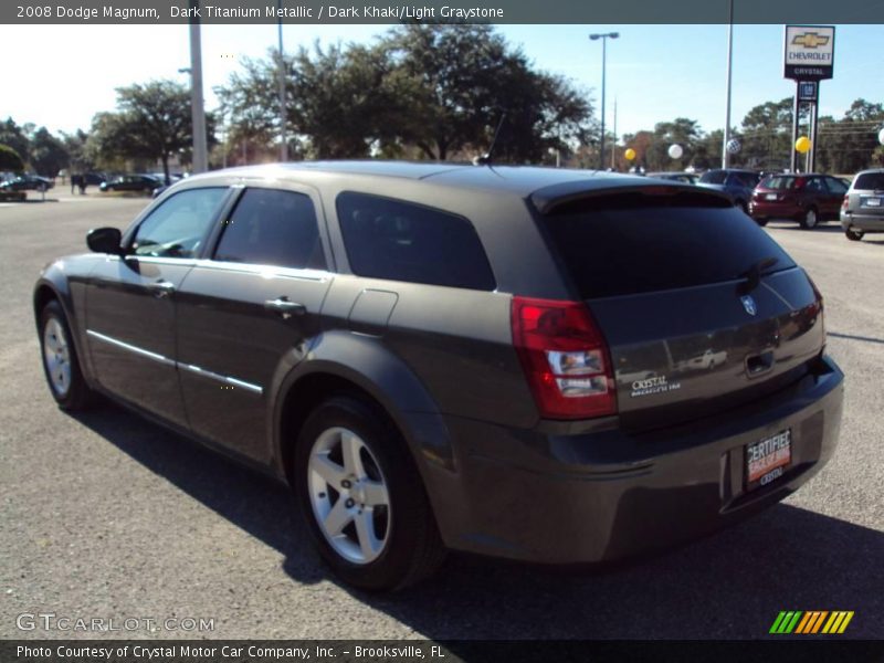 Dark Titanium Metallic / Dark Khaki/Light Graystone 2008 Dodge Magnum