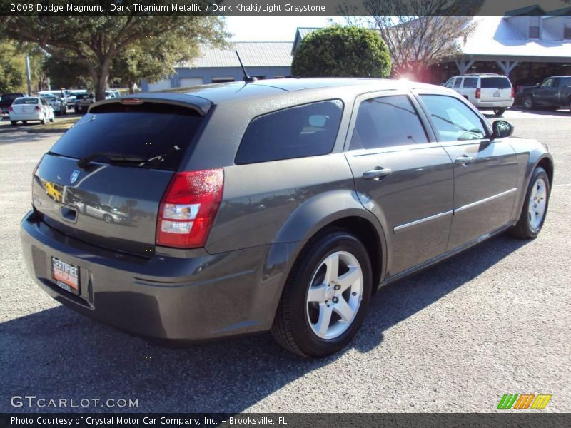Dark Titanium Metallic / Dark Khaki/Light Graystone 2008 Dodge Magnum