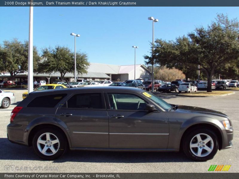 Dark Titanium Metallic / Dark Khaki/Light Graystone 2008 Dodge Magnum