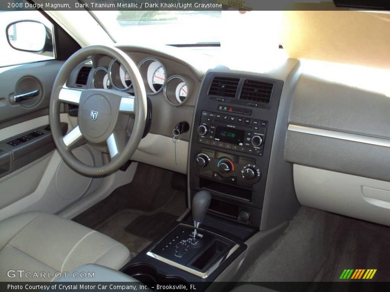 Dark Titanium Metallic / Dark Khaki/Light Graystone 2008 Dodge Magnum