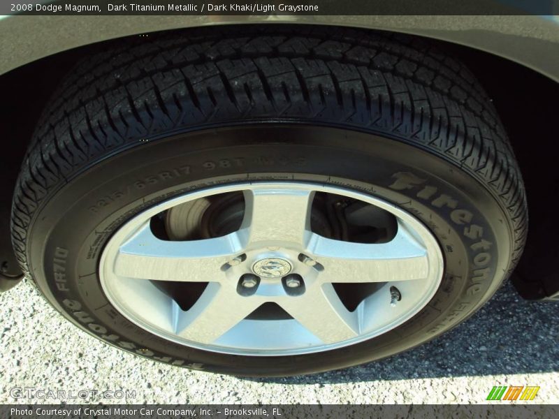 Dark Titanium Metallic / Dark Khaki/Light Graystone 2008 Dodge Magnum