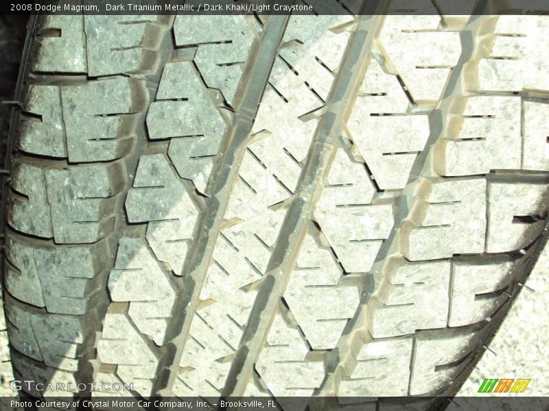 Dark Titanium Metallic / Dark Khaki/Light Graystone 2008 Dodge Magnum