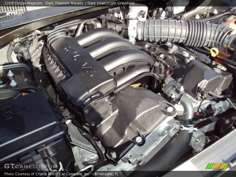 Dark Titanium Metallic / Dark Khaki/Light Graystone 2008 Dodge Magnum