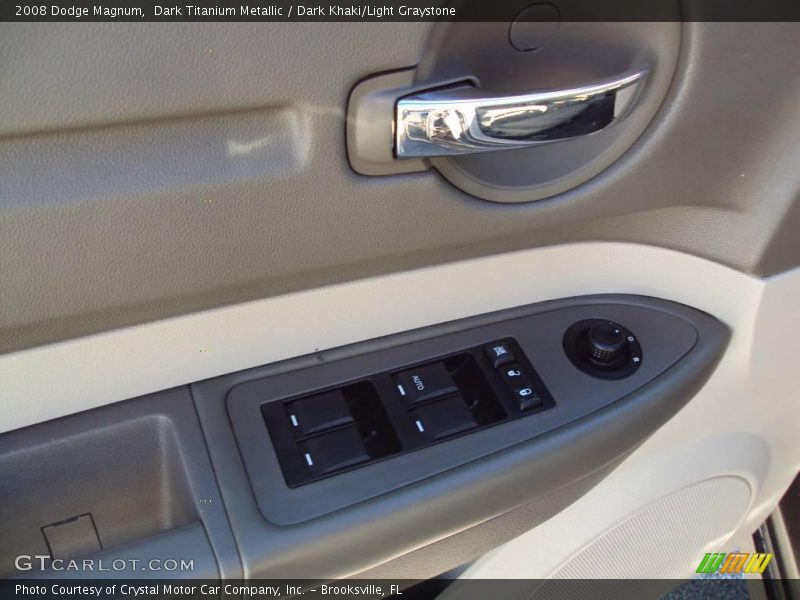 Dark Titanium Metallic / Dark Khaki/Light Graystone 2008 Dodge Magnum