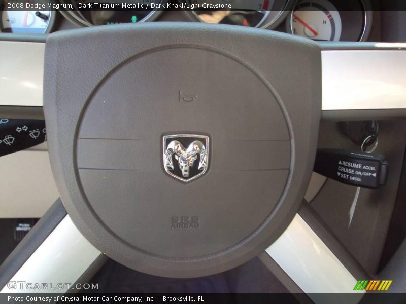 Dark Titanium Metallic / Dark Khaki/Light Graystone 2008 Dodge Magnum