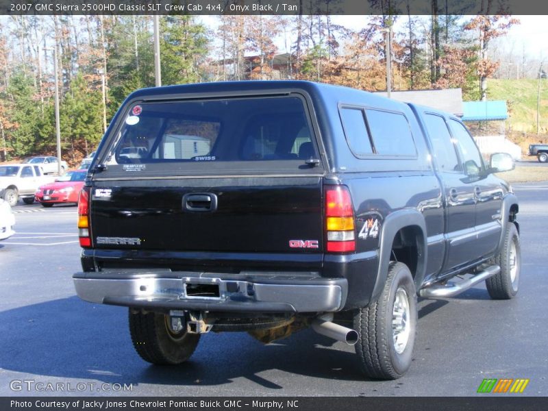 Onyx Black / Tan 2007 GMC Sierra 2500HD Classic SLT Crew Cab 4x4