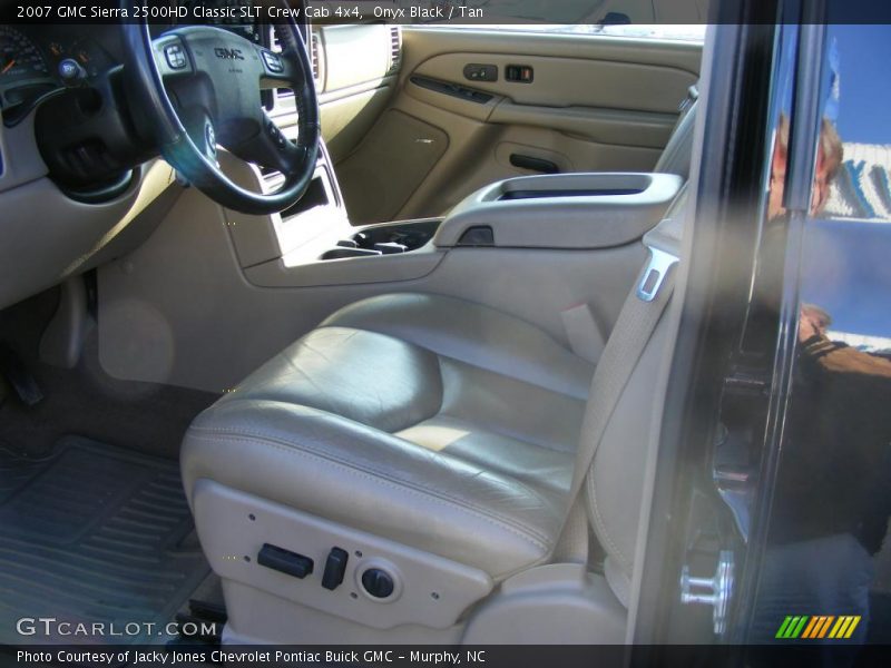 Onyx Black / Tan 2007 GMC Sierra 2500HD Classic SLT Crew Cab 4x4