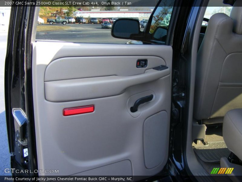 Onyx Black / Tan 2007 GMC Sierra 2500HD Classic SLT Crew Cab 4x4