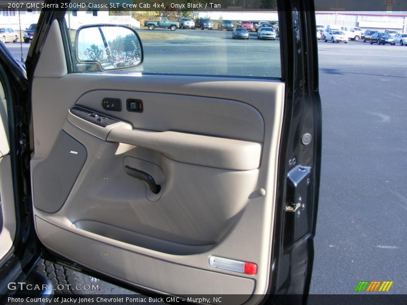 Onyx Black / Tan 2007 GMC Sierra 2500HD Classic SLT Crew Cab 4x4