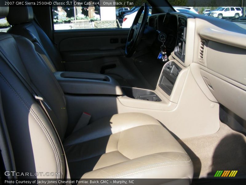 Onyx Black / Tan 2007 GMC Sierra 2500HD Classic SLT Crew Cab 4x4