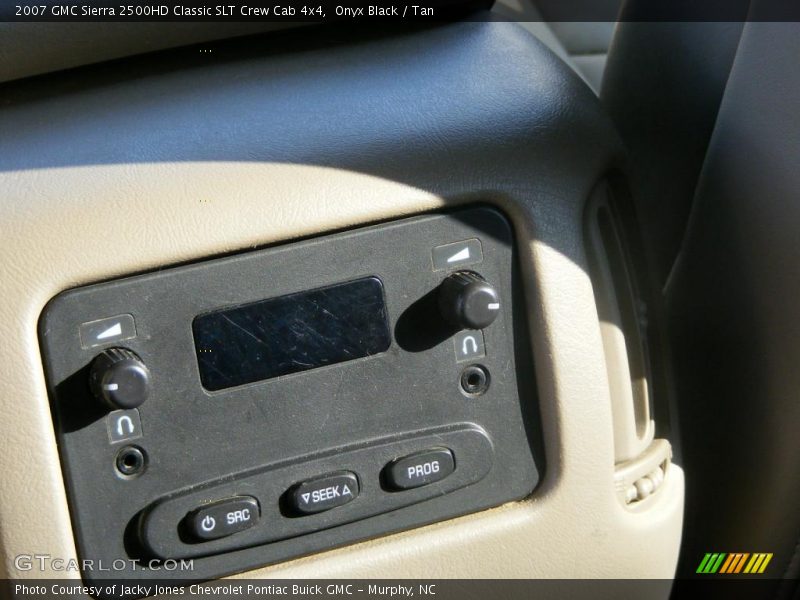 Onyx Black / Tan 2007 GMC Sierra 2500HD Classic SLT Crew Cab 4x4