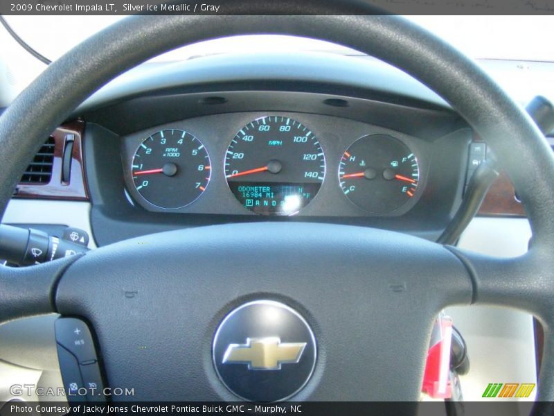 Silver Ice Metallic / Gray 2009 Chevrolet Impala LT