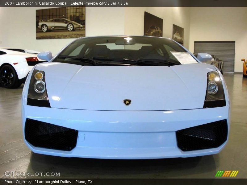 Celeste Phoebe (Sky Blue) / Blue 2007 Lamborghini Gallardo Coupe