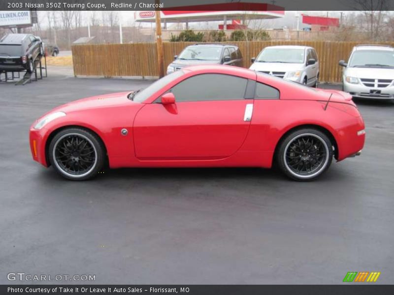 Redline / Charcoal 2003 Nissan 350Z Touring Coupe