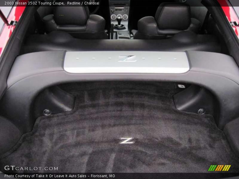 Redline / Charcoal 2003 Nissan 350Z Touring Coupe