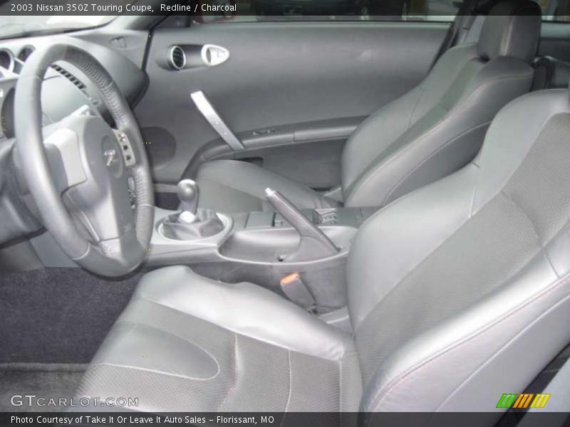 Redline / Charcoal 2003 Nissan 350Z Touring Coupe