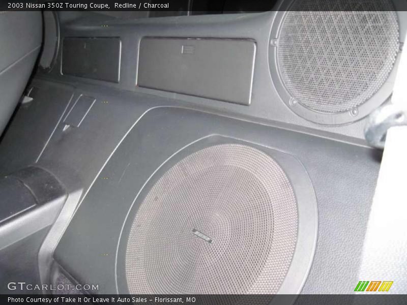 Redline / Charcoal 2003 Nissan 350Z Touring Coupe