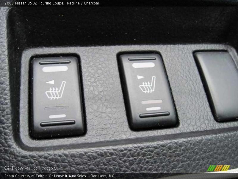 Redline / Charcoal 2003 Nissan 350Z Touring Coupe