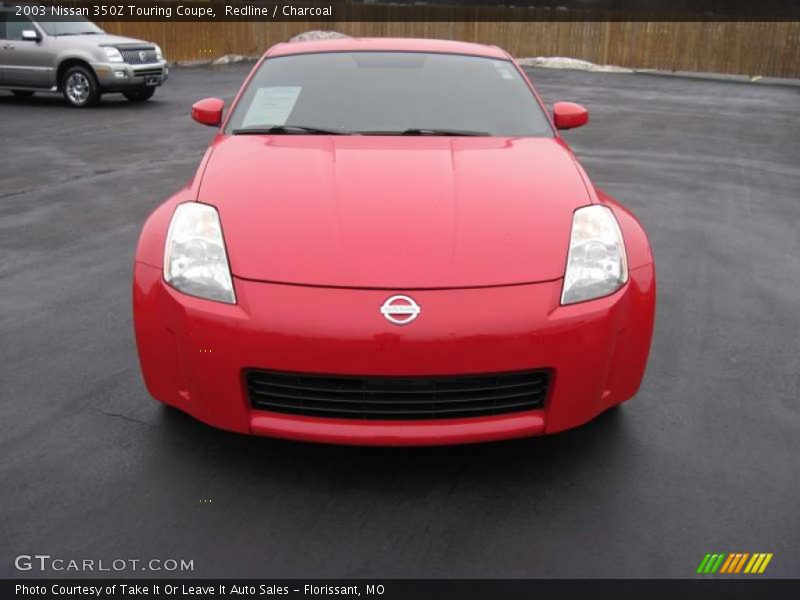 Redline / Charcoal 2003 Nissan 350Z Touring Coupe