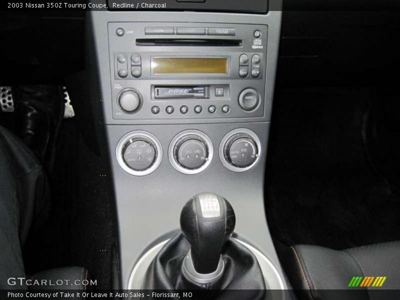 Redline / Charcoal 2003 Nissan 350Z Touring Coupe