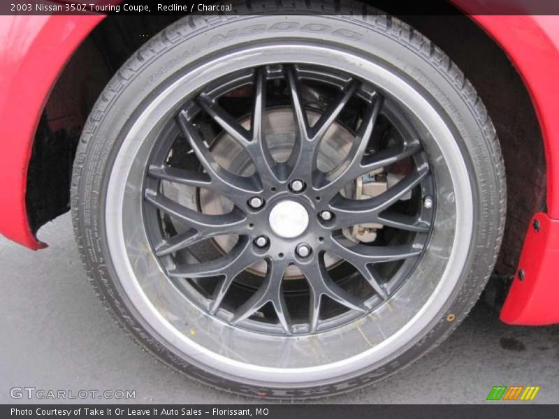 Redline / Charcoal 2003 Nissan 350Z Touring Coupe