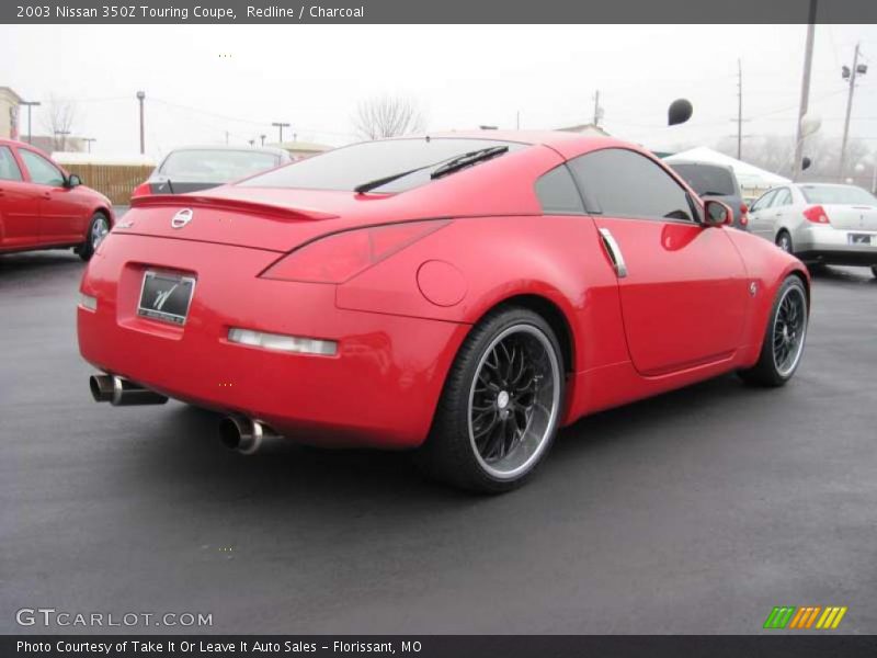 Redline / Charcoal 2003 Nissan 350Z Touring Coupe