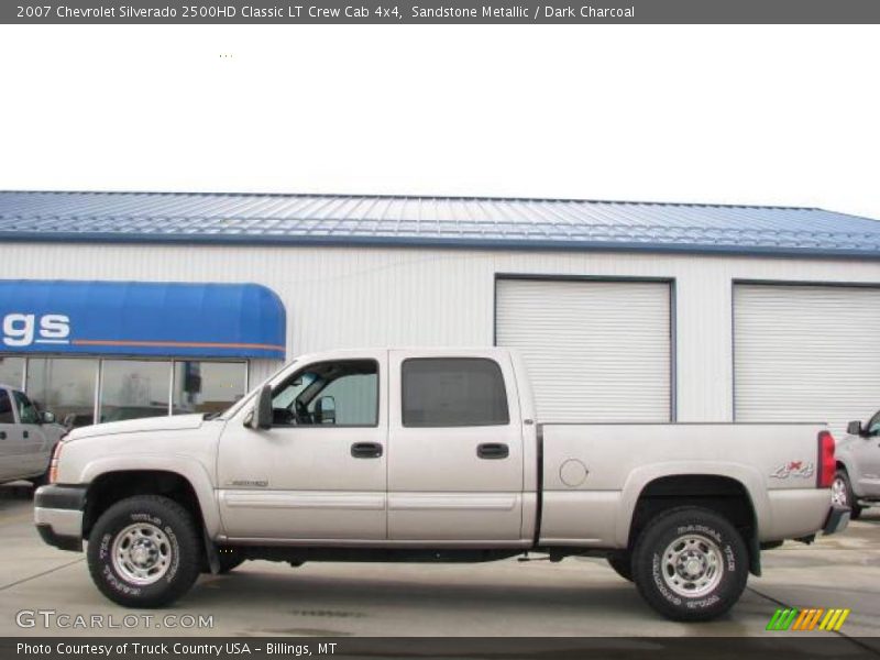Sandstone Metallic / Dark Charcoal 2007 Chevrolet Silverado 2500HD Classic LT Crew Cab 4x4