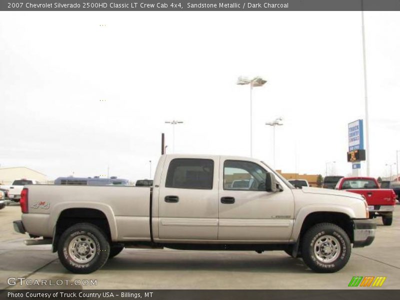 Sandstone Metallic / Dark Charcoal 2007 Chevrolet Silverado 2500HD Classic LT Crew Cab 4x4