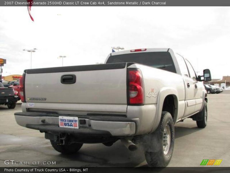 Sandstone Metallic / Dark Charcoal 2007 Chevrolet Silverado 2500HD Classic LT Crew Cab 4x4