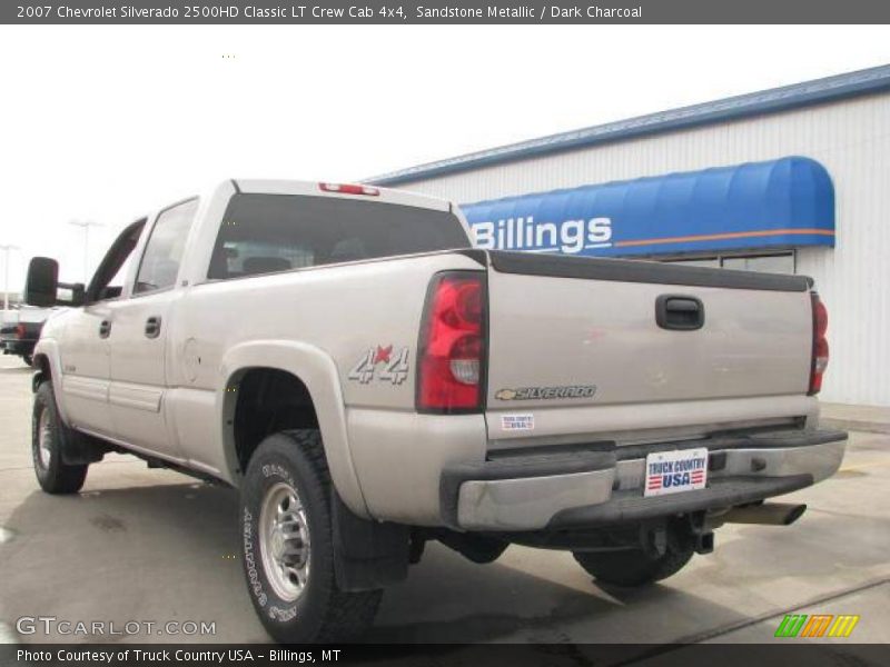 Sandstone Metallic / Dark Charcoal 2007 Chevrolet Silverado 2500HD Classic LT Crew Cab 4x4