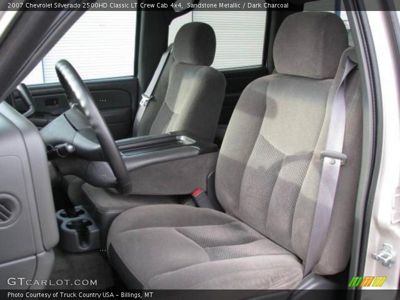 Sandstone Metallic / Dark Charcoal 2007 Chevrolet Silverado 2500HD Classic LT Crew Cab 4x4