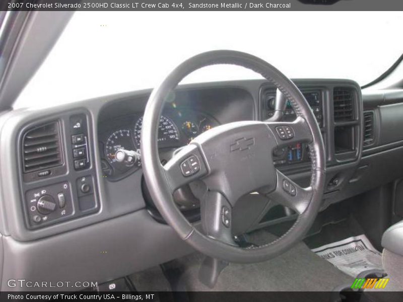 Sandstone Metallic / Dark Charcoal 2007 Chevrolet Silverado 2500HD Classic LT Crew Cab 4x4