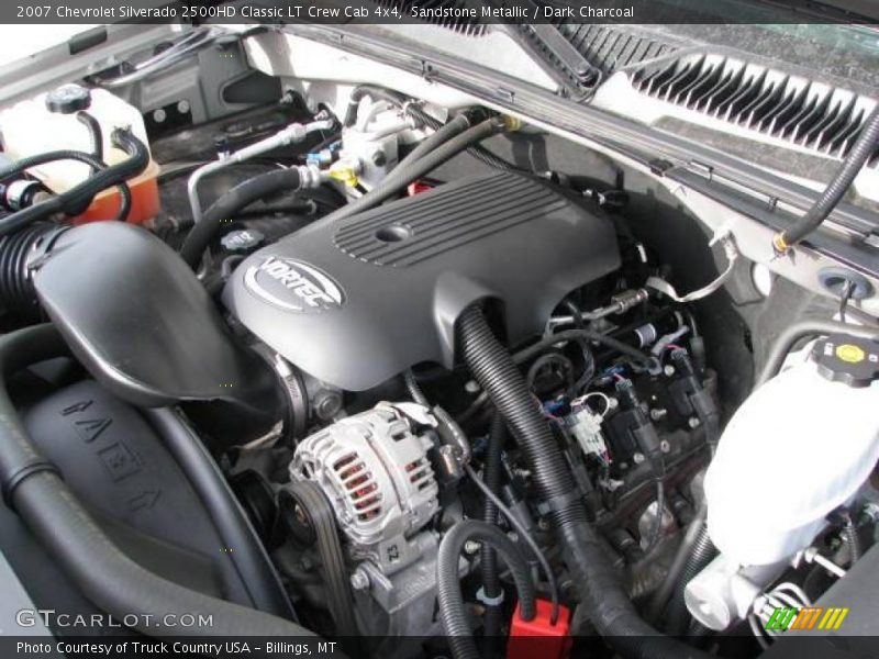 Sandstone Metallic / Dark Charcoal 2007 Chevrolet Silverado 2500HD Classic LT Crew Cab 4x4