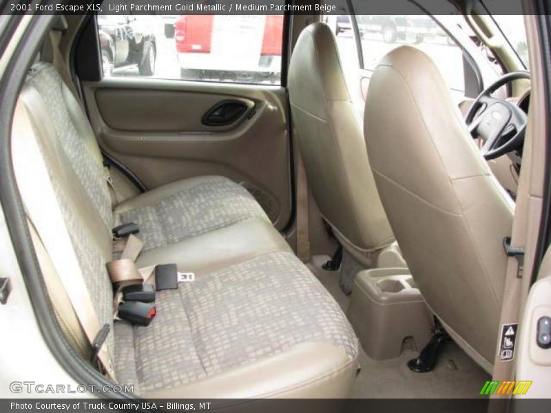 Light Parchment Gold Metallic / Medium Parchment Beige 2001 Ford Escape XLS