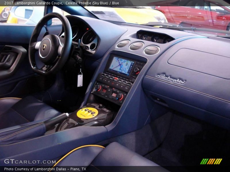  2007 Gallardo Coupe Blue Interior