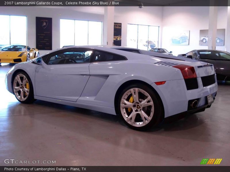 Celeste Phoebe (Sky Blue) / Blue 2007 Lamborghini Gallardo Coupe