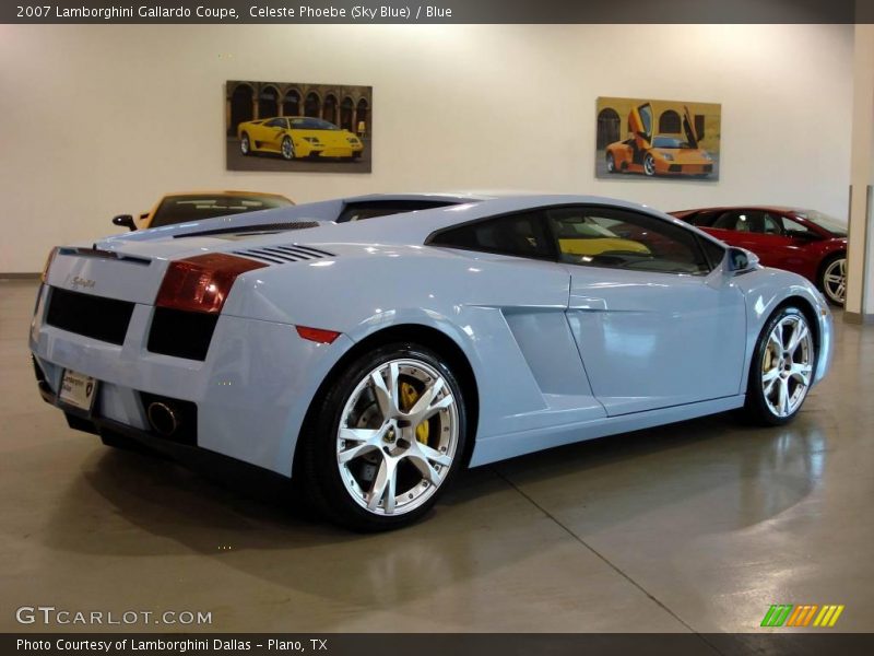 Celeste Phoebe (Sky Blue) / Blue 2007 Lamborghini Gallardo Coupe