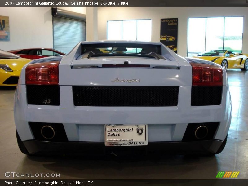 Celeste Phoebe (Sky Blue) / Blue 2007 Lamborghini Gallardo Coupe